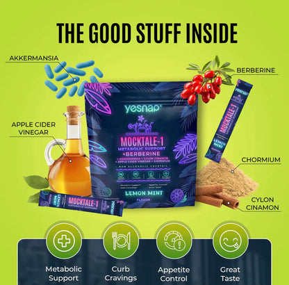 Yesnap MOCKTALE-1™GLP-1 Metabolic Burner